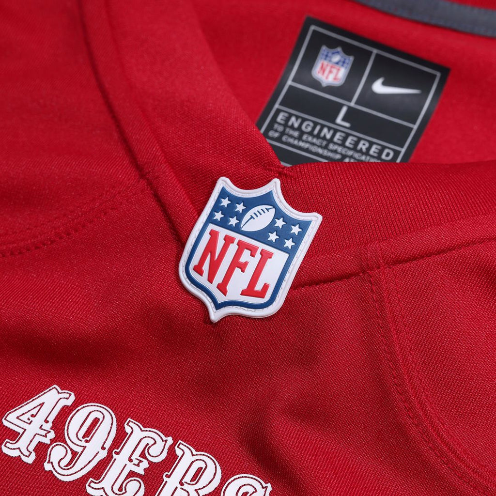 Skyy Moore San Francisco 49ers Nike Team Game Jersey - Scarlet Official NFL Team Apparel Football Fan Gear