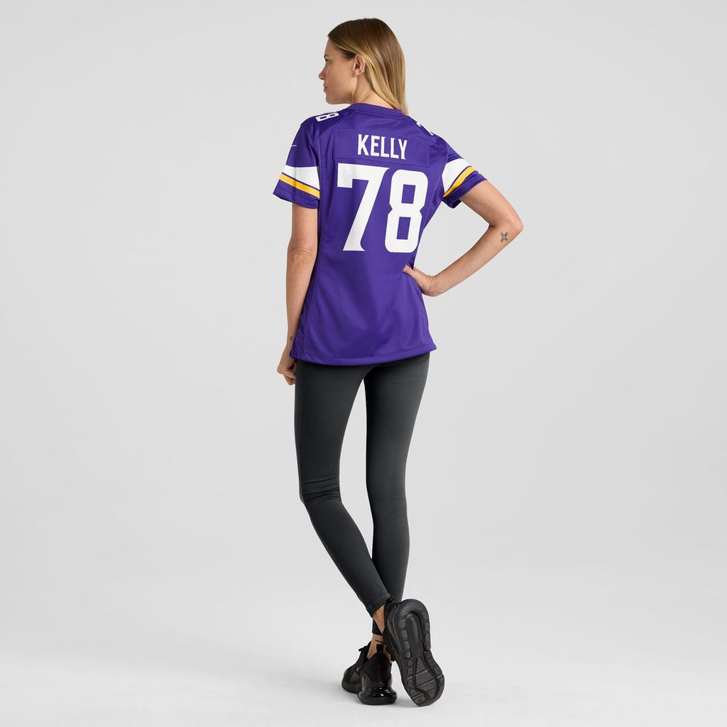 Ryan Kelly Minnesota Vikings Nike Women's Team Game Jersey - Purple Official NFL Team Apparel Football Fan Gear