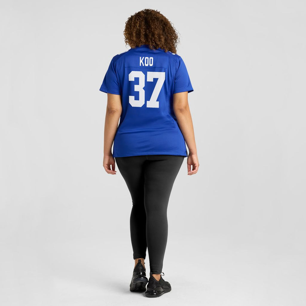 Younghoe Koo New York Giants Nike Women's Team Game Jersey - Royal Official NFL Team Apparel Football Fan Gear
