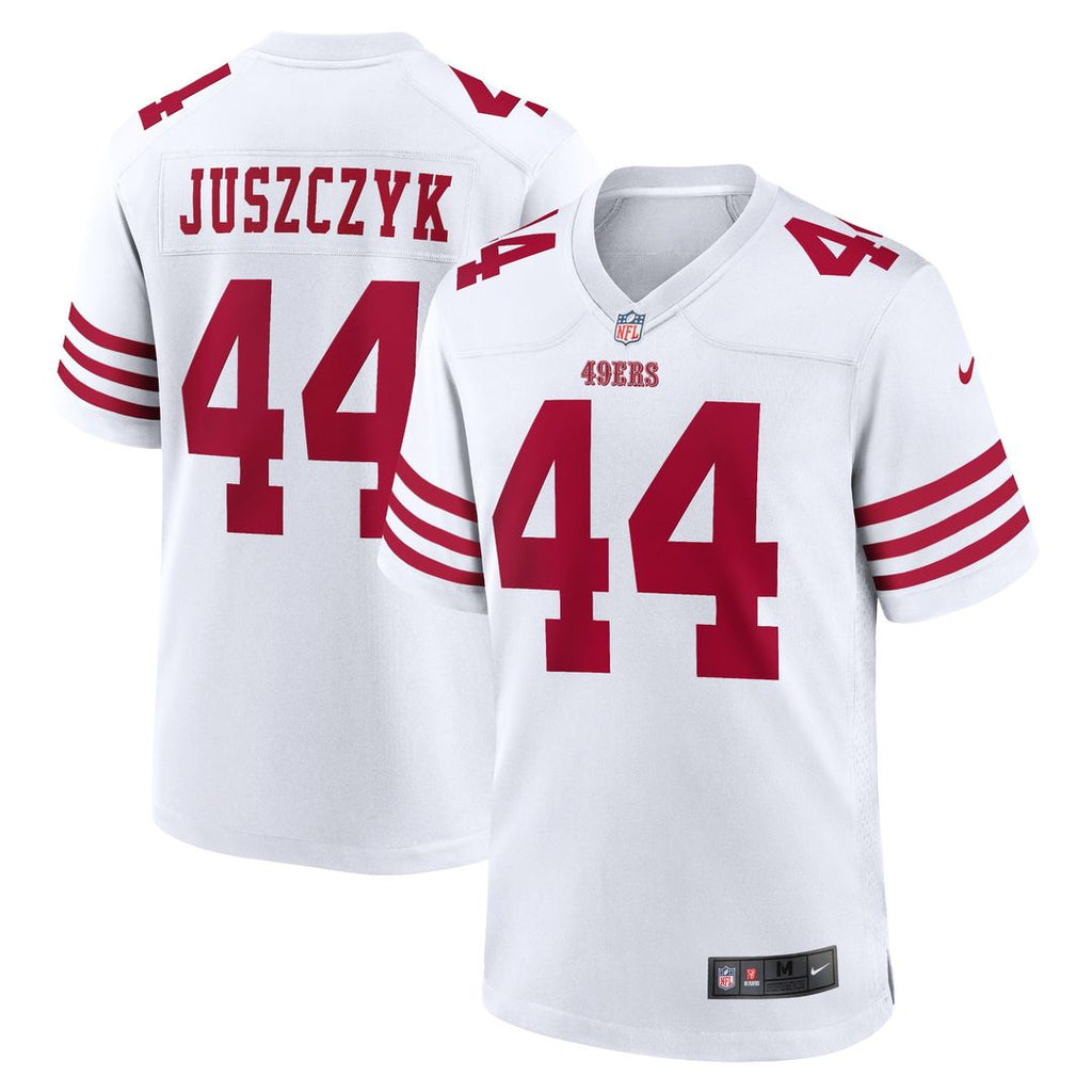 Kyle Juszczyk San Francisco 49ers Nike Player Game Jersey - White Official NFL Team Apparel Football Fan Gear