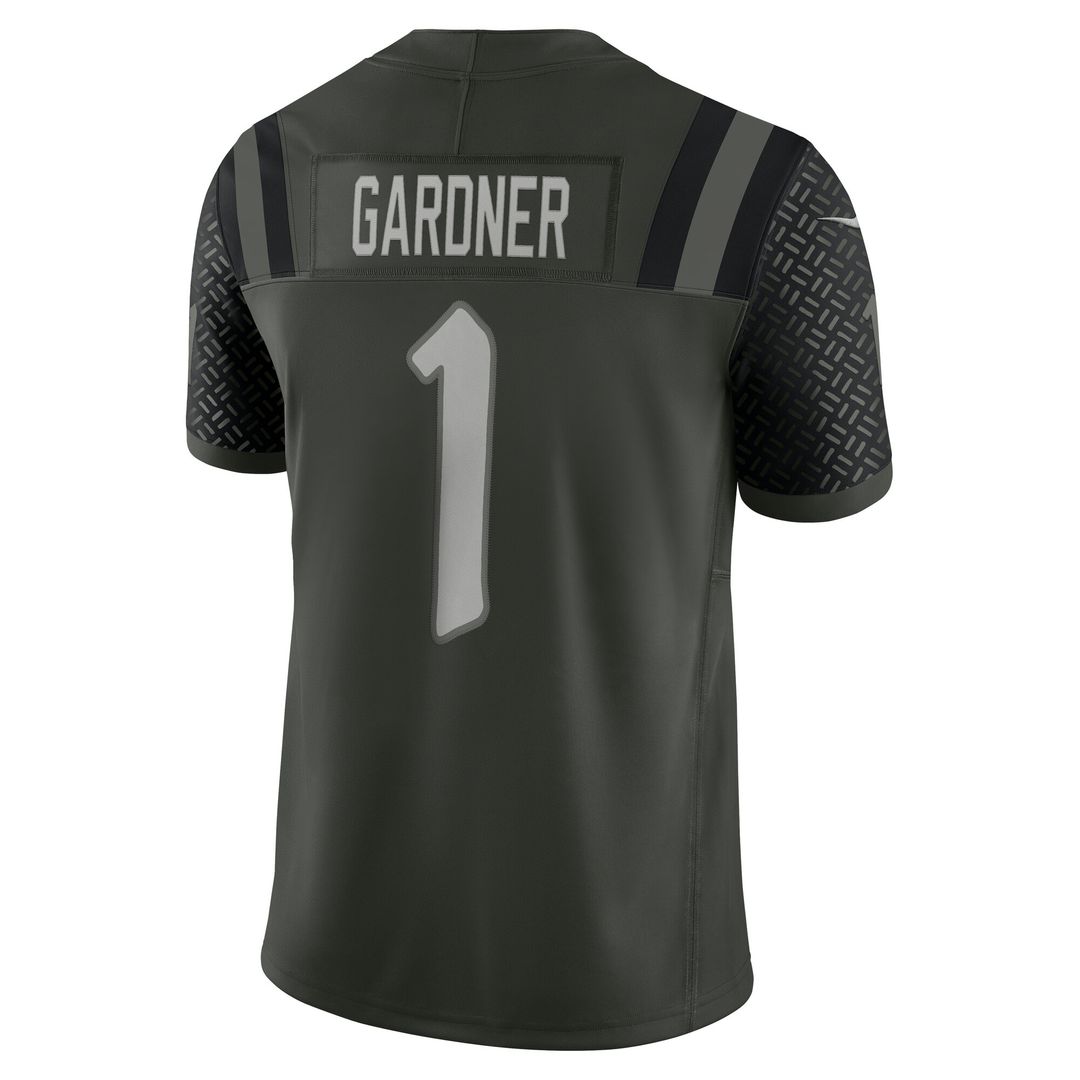 Ahmad Sauce Gardner New York Jets Nike 2025 Rivalries Collection Stitched Limited Jersey - Gotham Green Official NFL Team Apparel Football Fan Gear