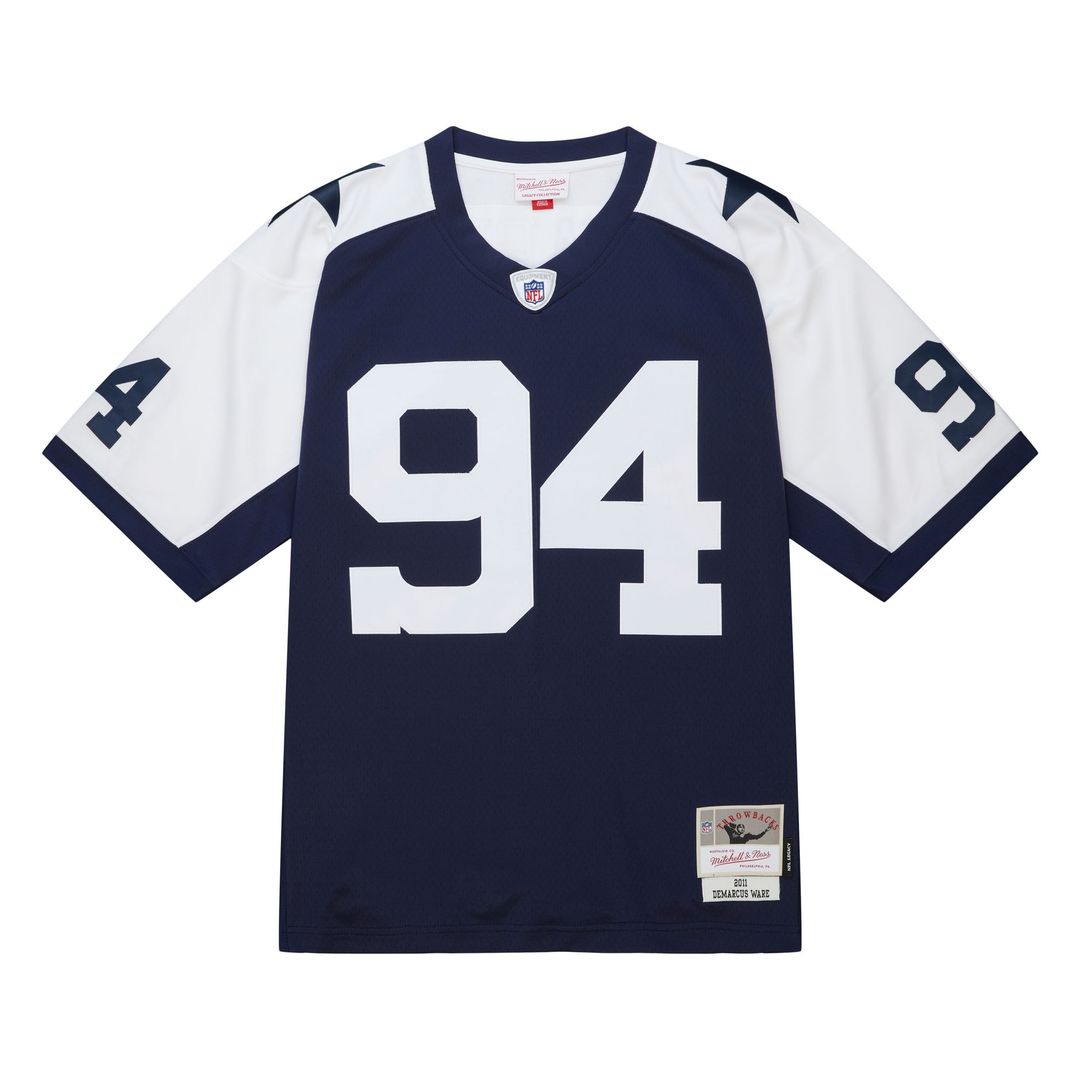 DeMarcus Ware Dallas Cowboys Mitchell & Ness 2011 Alternate Legacy Replica Jersey - Navy Official NFL Team Apparel Football Fan Gear