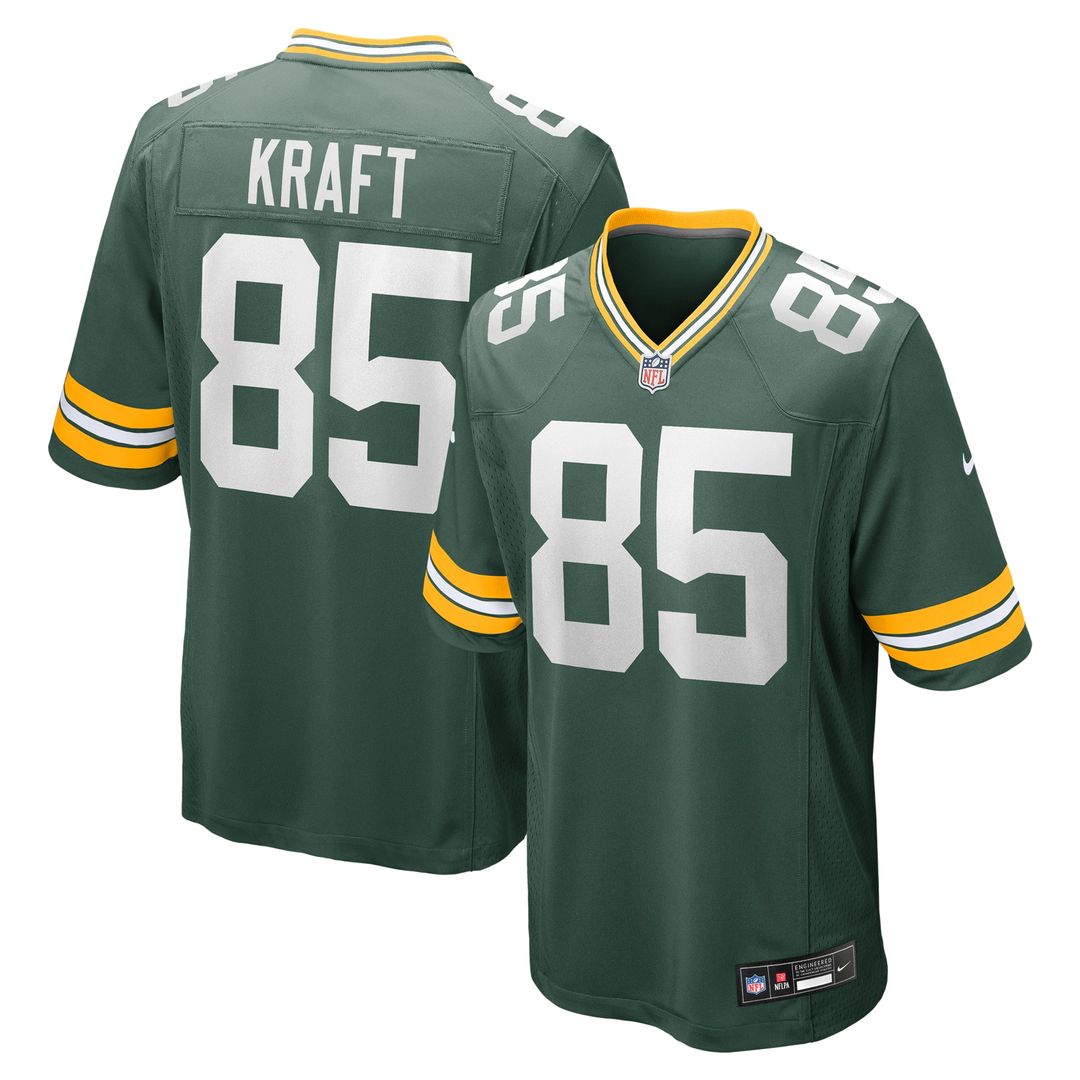 Tucker Kraft Green Bay Packers Nike Game Jersey - Green Official NFL Team Apparel Football Fan Gear
