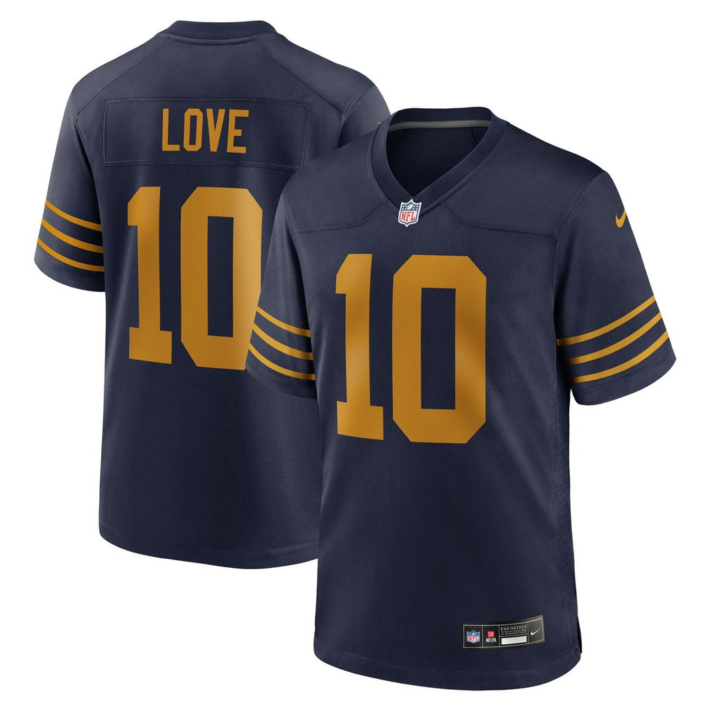 Jordan Love Green Bay Packers Nike The 1923 Classic Game Jersey - Navy Official NFL Team Apparel Football Fan Gear