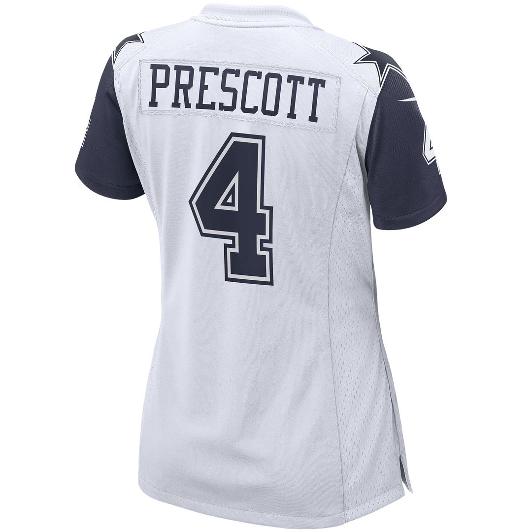 Dak Prescott Dallas Cowboys Nike Women's Game Team Jersey - Navy Official NFL Team Apparel Football Fan Gear