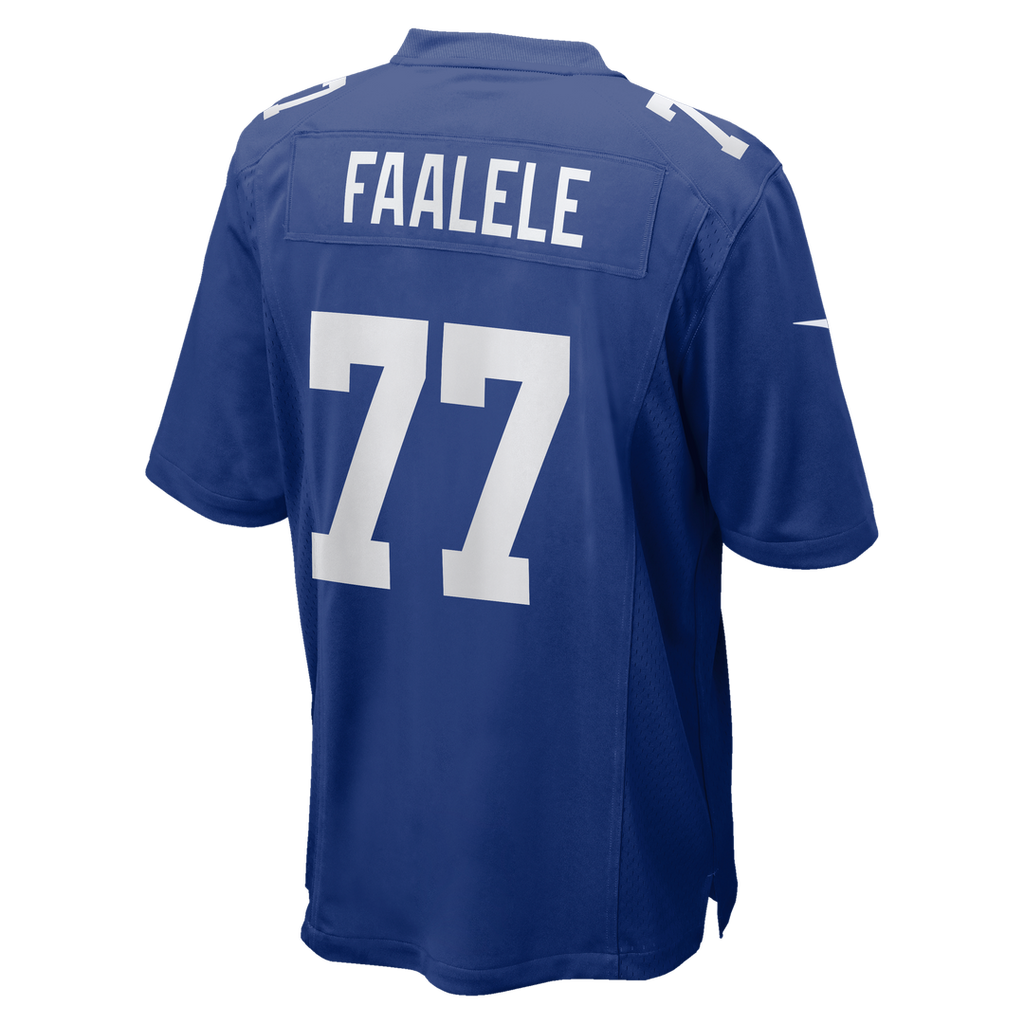 Daniel Faalele New York Giants Nike Team Game Jersey - Royal Official NFL Team Apparel Football Fan Gear