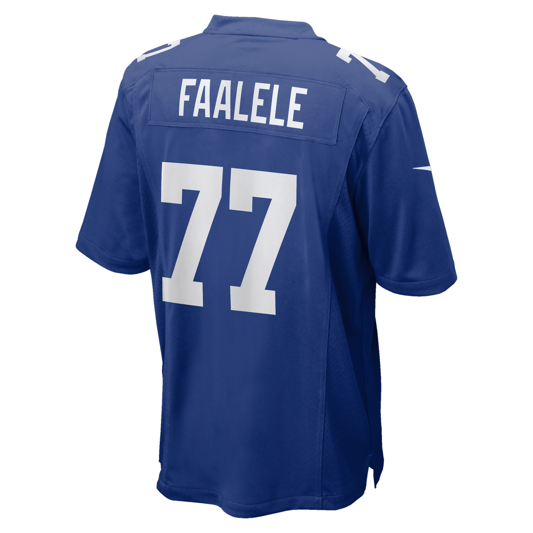 Daniel Faalele New York Giants Nike Team Game Jersey - Royal Official NFL Team Apparel Football Fan Gear