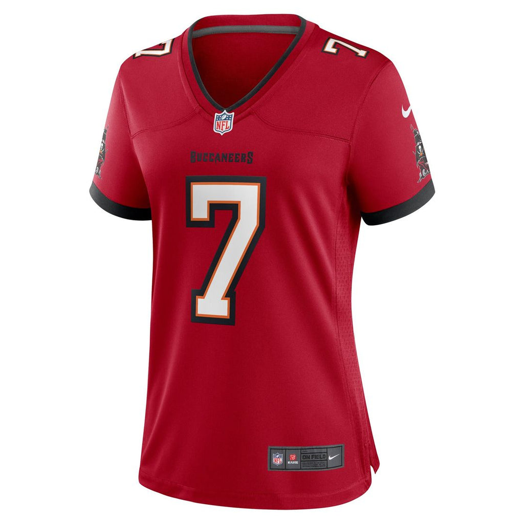 Bucky Irving Tampa Bay Buccaneers Nike Women's Alternate Game Jersey - Pewter Official NFL Team Apparel Football Fan Gear