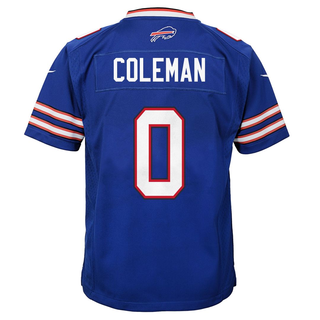 Keon Coleman Buffalo Bills Nike Youth Team Game Jersey - Royal Official NFL Team Apparel Football Fan Gear