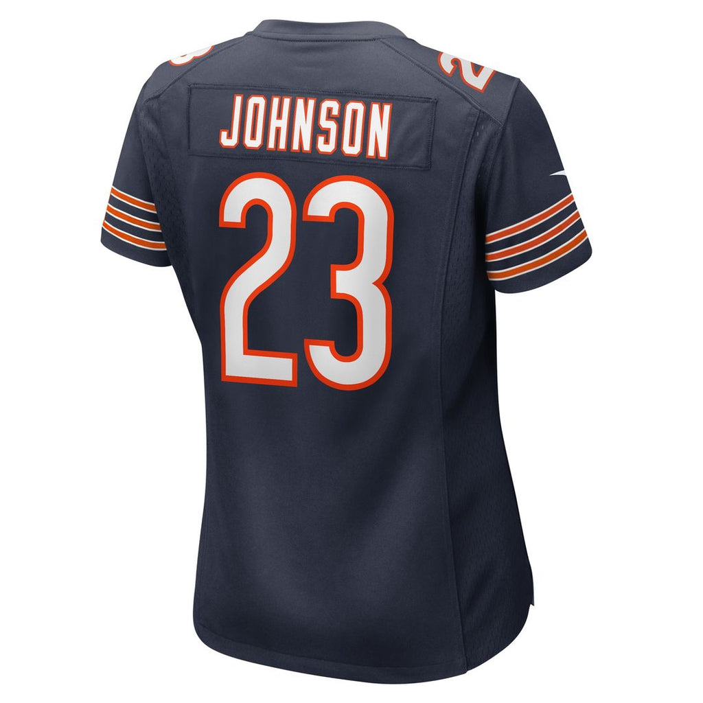Roschon Johnson Chicago Bears Nike Women's Team Game Jersey - Navy Official NFL Team Apparel Football Fan Gear
