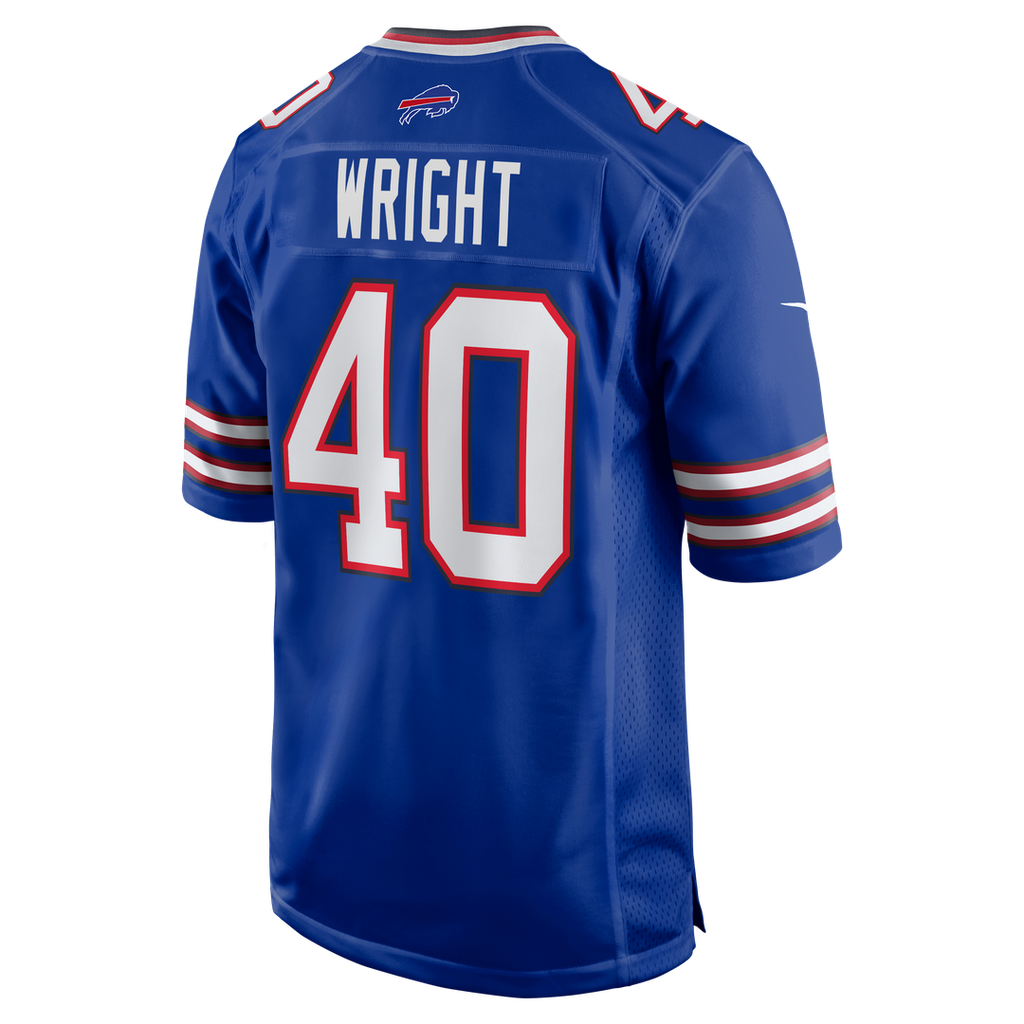 Matthew Wright Buffalo Bills Nike Team Game Jersey - Royal Official NFL Team Apparel Football Fan Gear