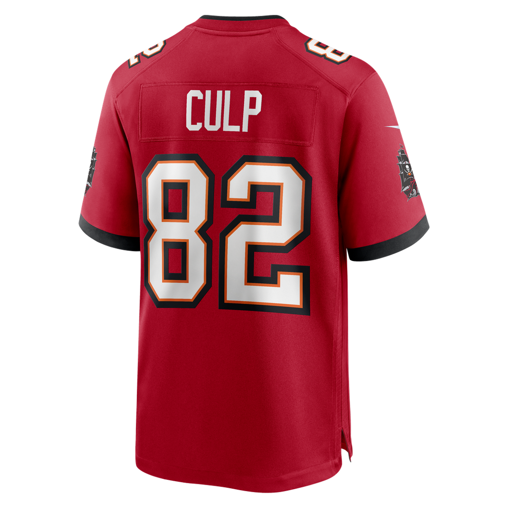 Devin Culp Tampa Bay Buccaneers Nike Game Jersey - Red Official NFL Team Apparel Football Fan Gear