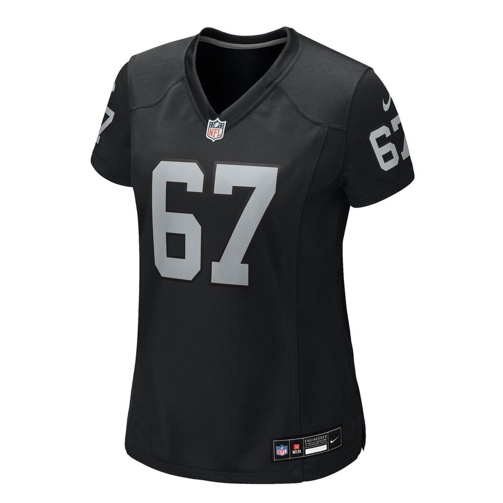Will Putnam Las Vegas Raiders Nike Women's Team Game Jersey - Black Official NFL Team Apparel Football Fan Gear