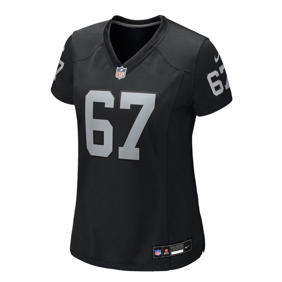 Will Putnam Las Vegas Raiders Nike Women's Team Game Jersey - Black Official NFL Team Apparel Football Fan Gear