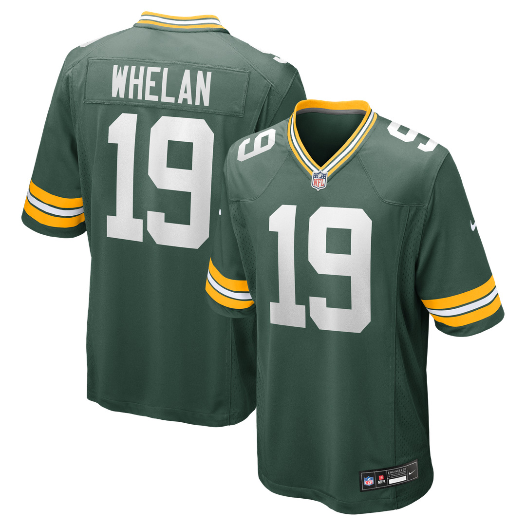 Daniel Whelan Green Bay Packers Nike Game Jersey - Green Official NFL Team Apparel Football Fan Gear