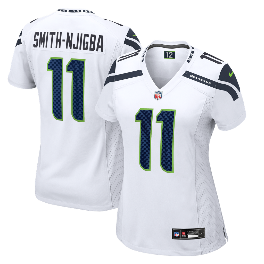 Jaxon Smith-Njigba Seattle Seahawks Nike Women's Game Jersey - White Official NFL Team Apparel Football Fan Gear