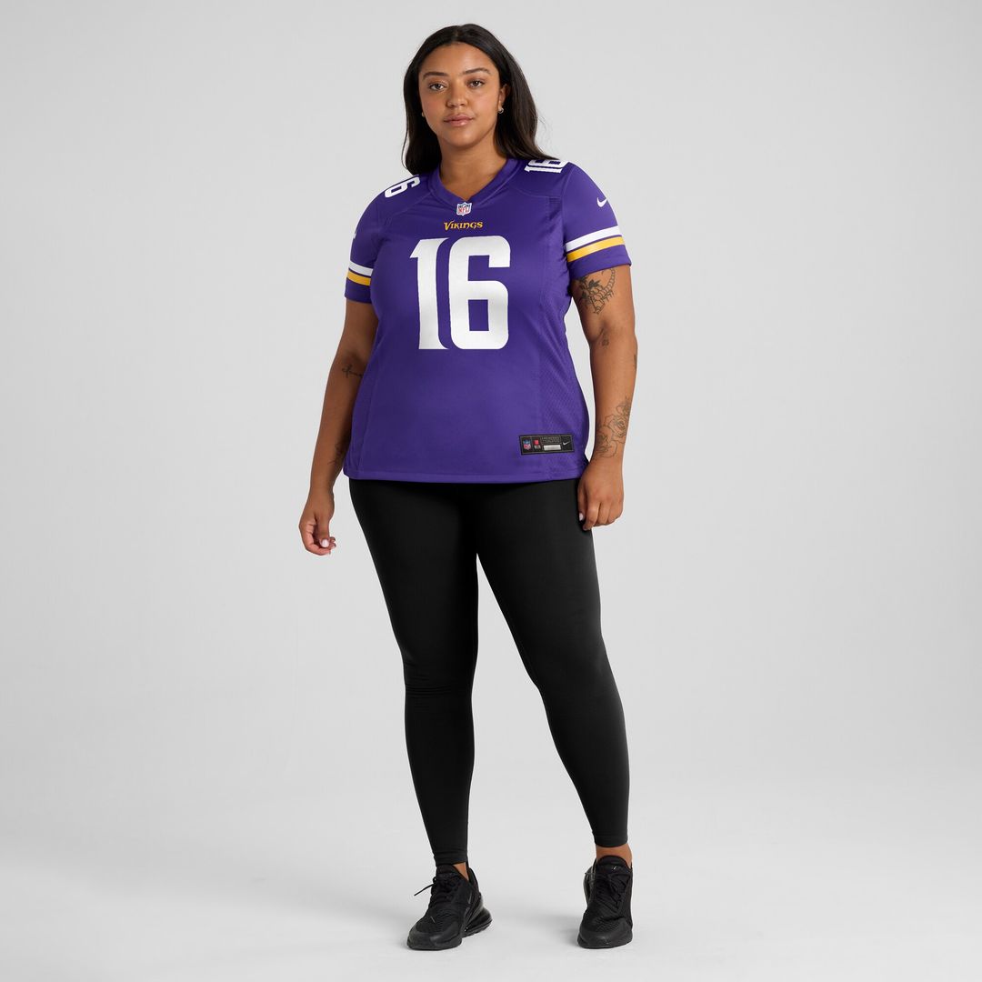 Jaren Hall Minnesota Vikings Nike Women's Game Jersey - Purple Official NFL Team Apparel Football Fan Gear