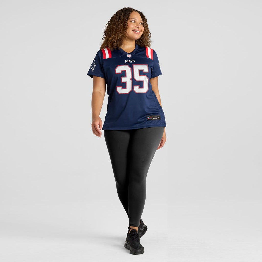 Jim Nance New England Patriots Nike Women's Retired Player Jersey - Navy Official NFL Team Apparel Football Fan Gear