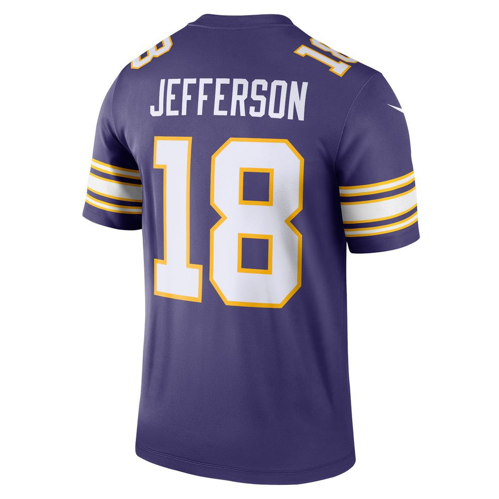 Justin Jefferson Minnesota Vikings Nike Legend Player Performance Top - Purple NFL Fan Gear Popular Style