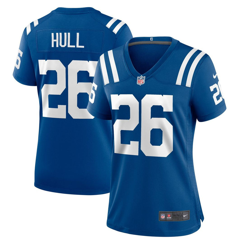 Evan Hull Indianapolis Colts Nike Women's Team Game Jersey - Royal Official NFL Team Apparel Football Fan Gear