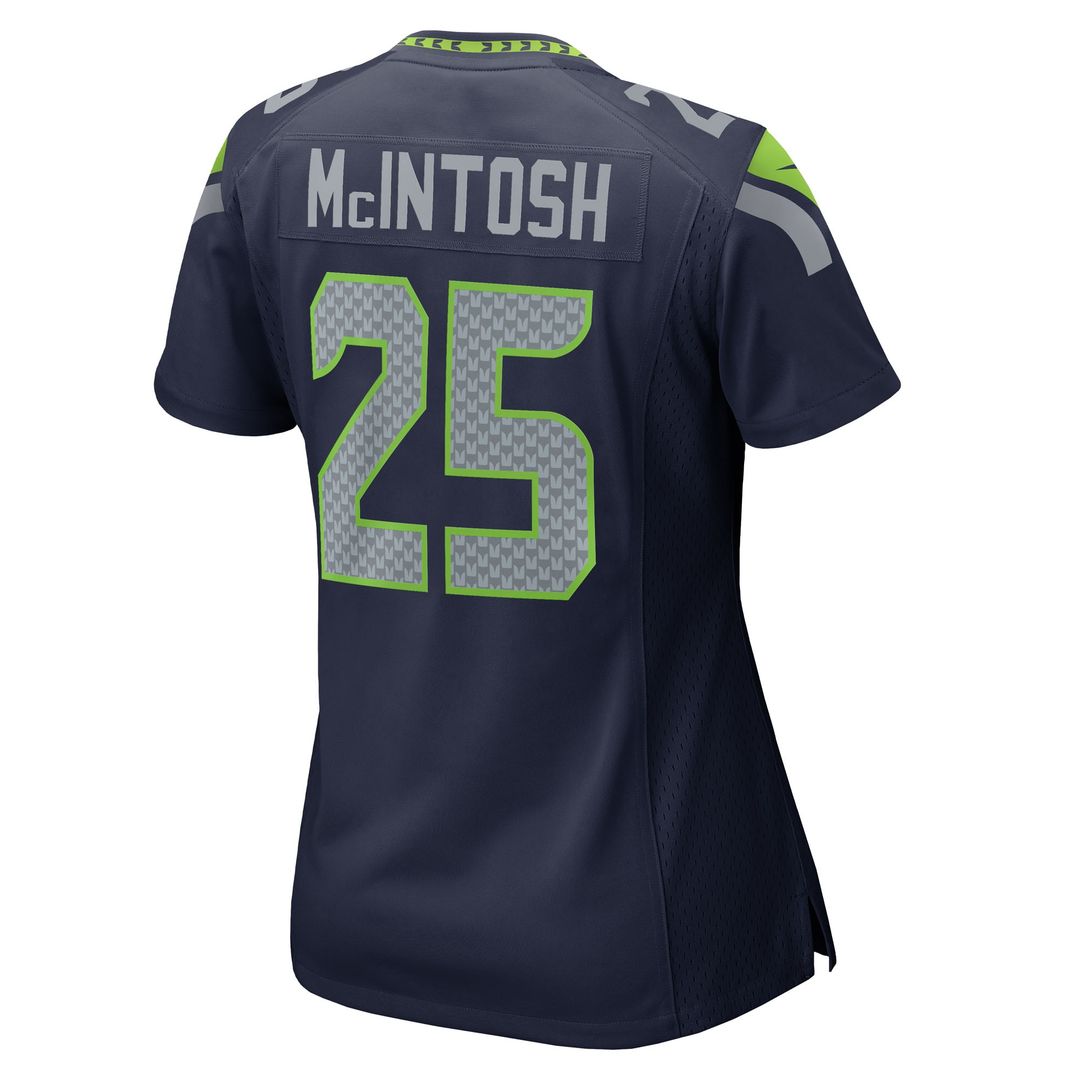 Kenny McIntosh Seattle Seahawks Nike Women's Team Game Jersey - College Navy Official NFL Team Apparel Football Fan Gear