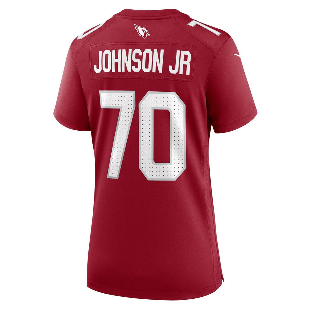 Paris Johnson Jr. Arizona Cardinals Nike Women's Game Jersey - Cardinal Official NFL Team Apparel Football Fan Gear
