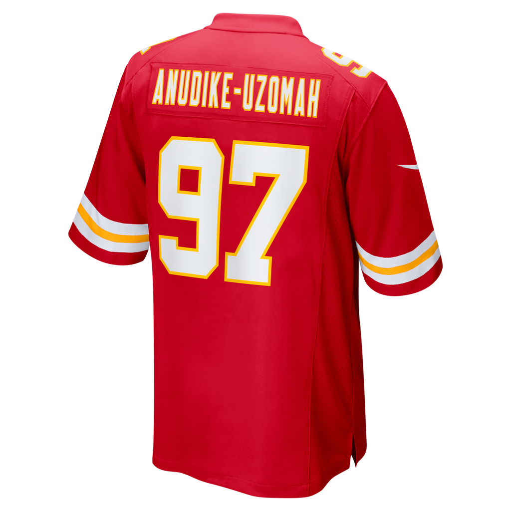 Felix Anudike-Uzomah Kansas City Chiefs Nike Game Jersey - Red Official NFL Team Apparel Football Fan Gear