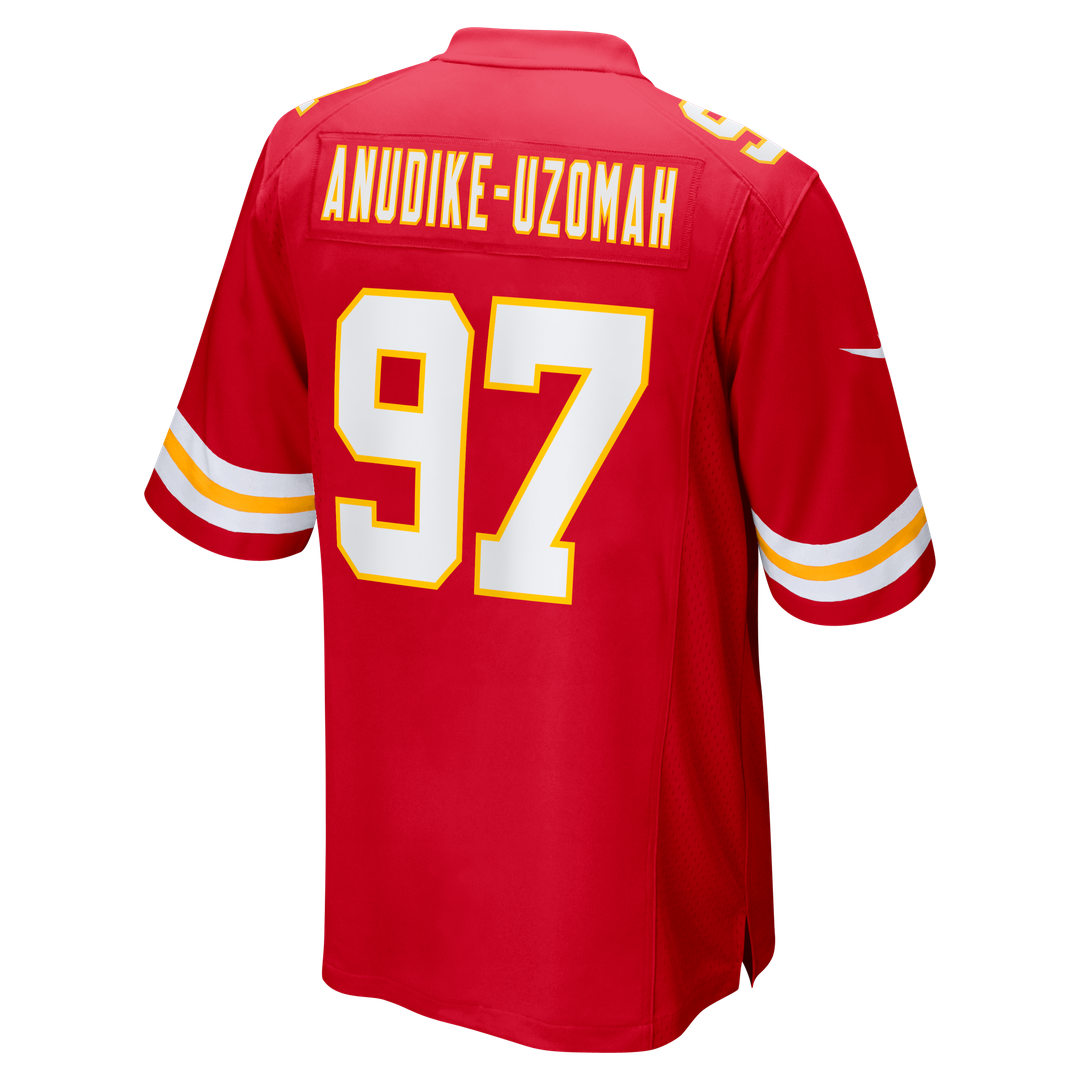 Felix Anudike-Uzomah Kansas City Chiefs Nike Game Jersey - Red Official NFL Team Apparel Football Fan Gear