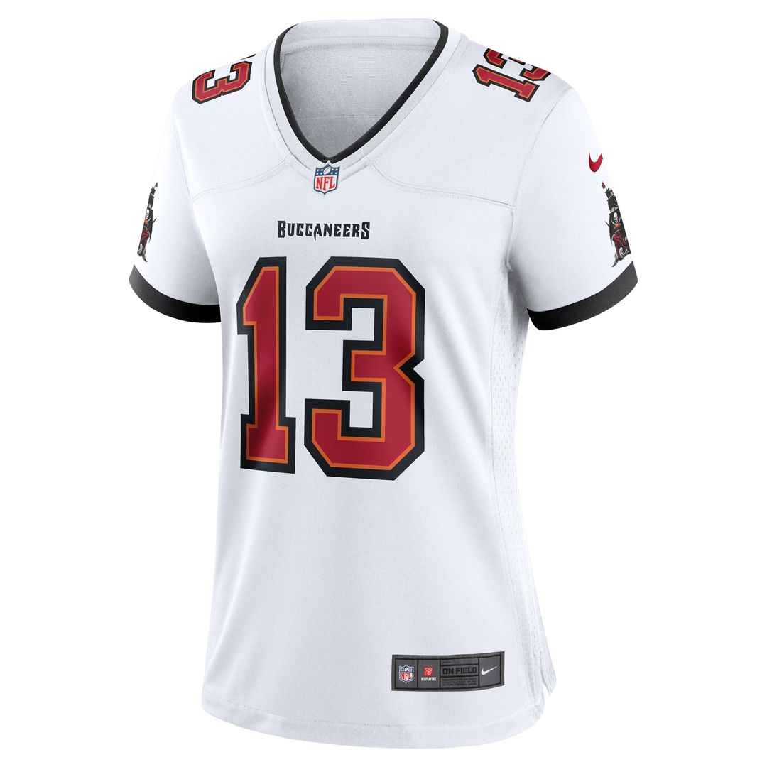 Mike Evans Tampa Bay Buccaneers Nike Women's Game Jersey - White Official NFL Team Apparel Football Fan Gear