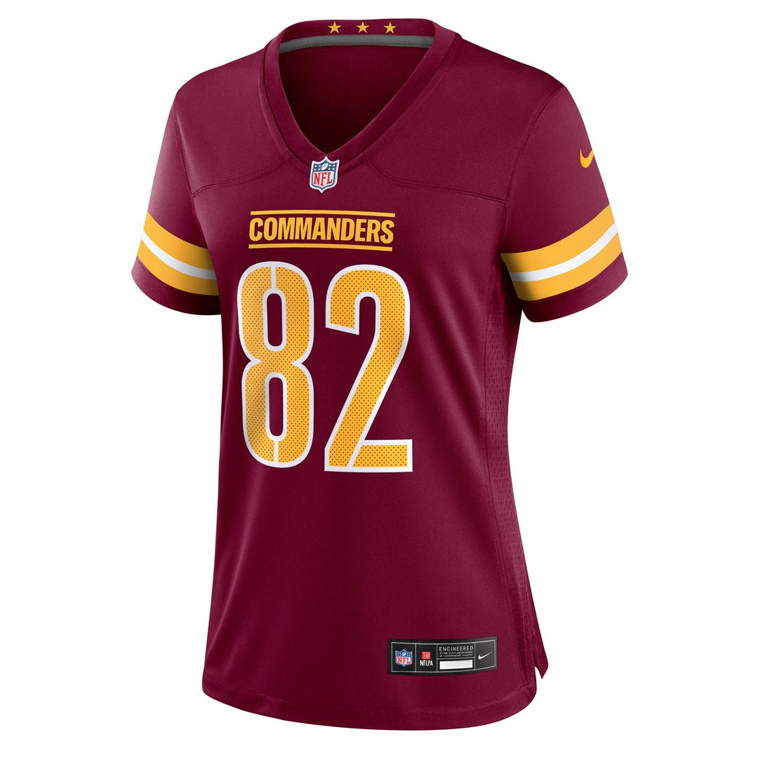 Ben Sinnott Washington Commanders Nike Women's Team Game Jersey - Burgundy Official NFL Team Apparel Football Fan Gear
