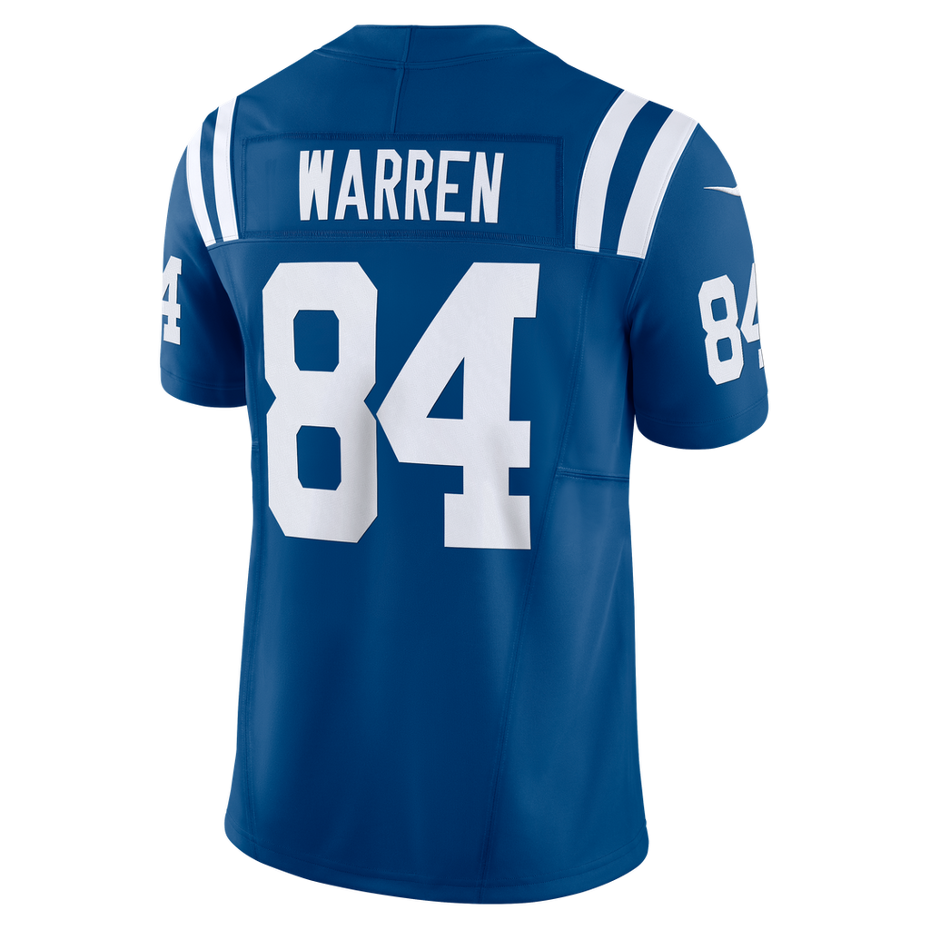 Tyler Warren Indianapolis Colts Nike Team Vapor F.U.S.E. Limited Jersey - Royal Official NFL Team Apparel Football Fan Gear