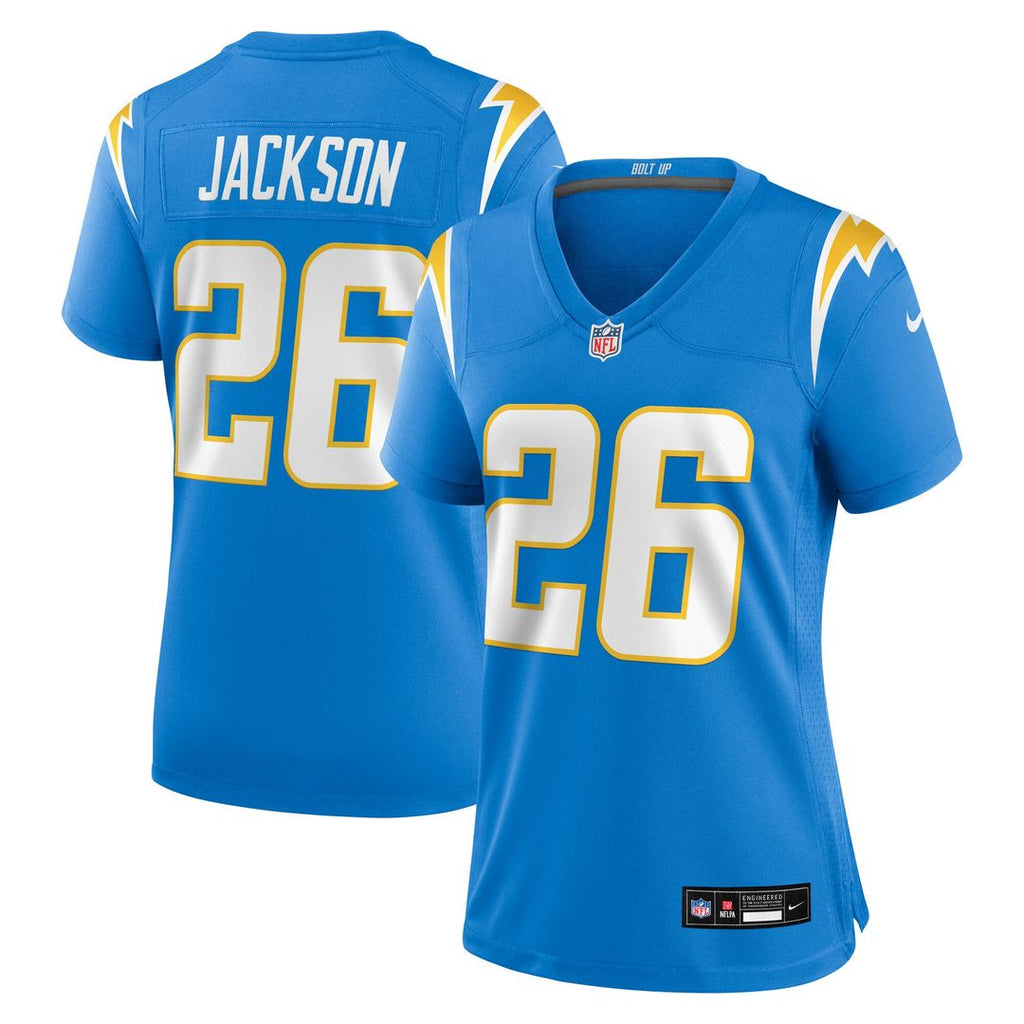 Donte Jackson Los Angeles Chargers Nike Women's Team Game Jersey - Powder Blue Official NFL Team Apparel Football Fan Gear