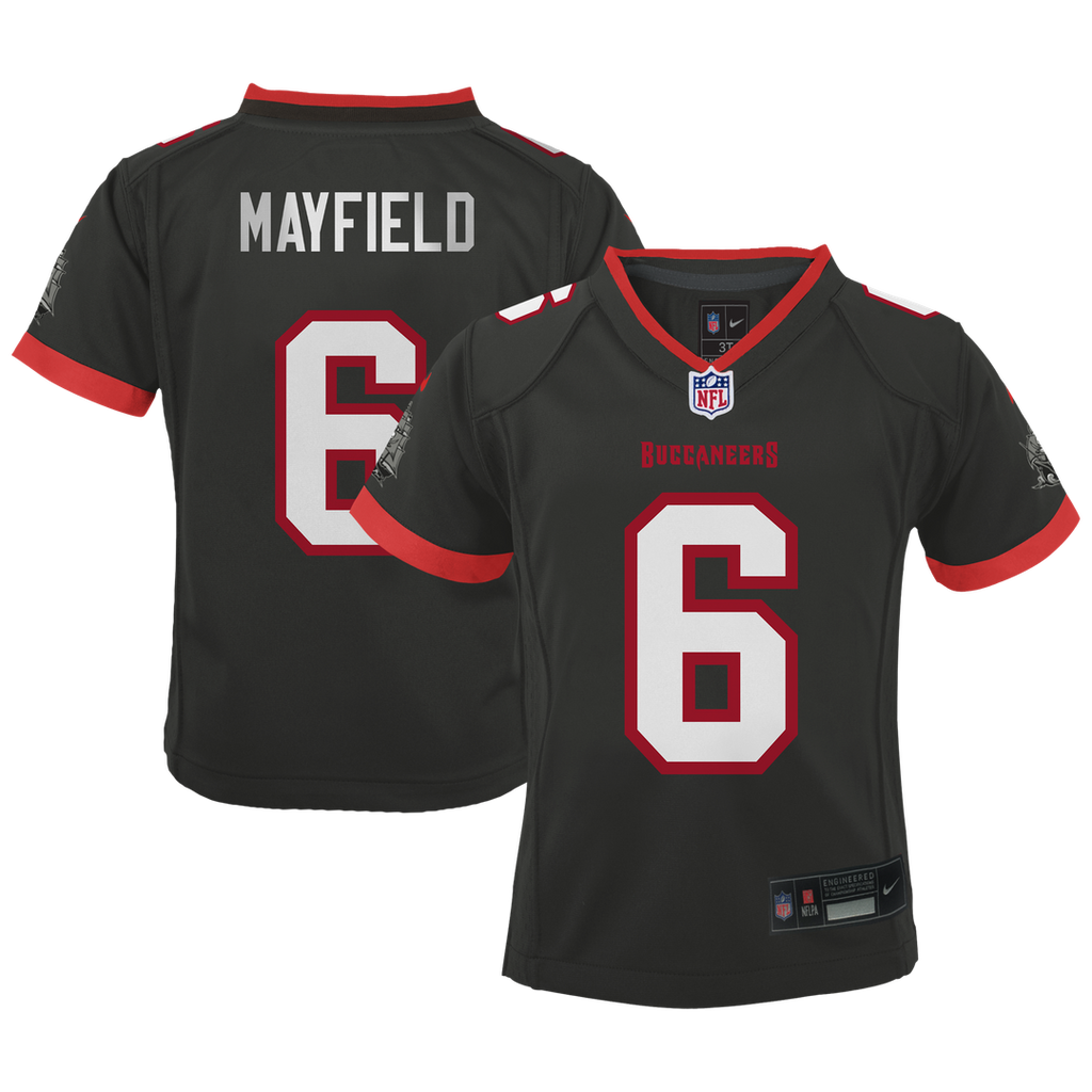 Baker Mayfield Tampa Bay Buccaneers Nike Preschool Alternate Game Jersey - Pewter Official NFL Team Apparel Football Fan Gear