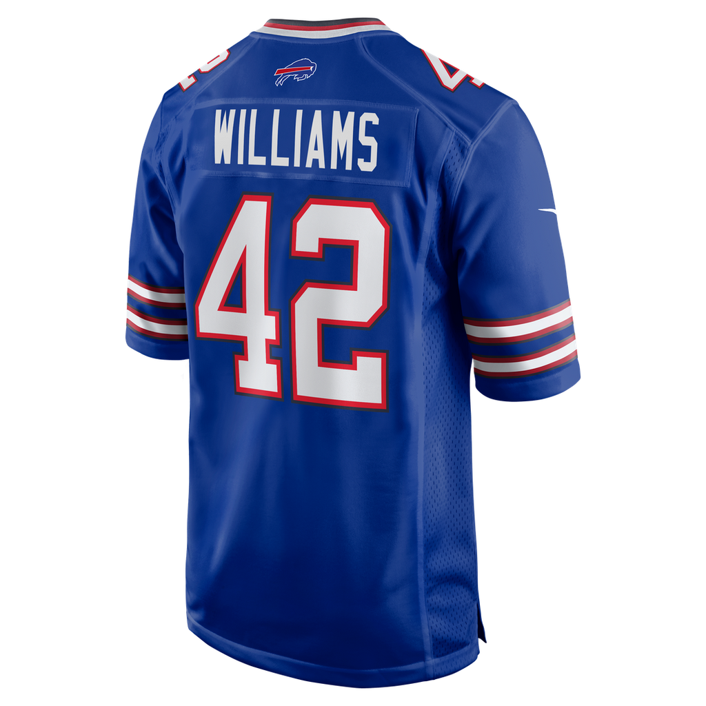 Dorian Williams Buffalo Bills Nike Home Game Jersey - Royal Official NFL Team Apparel Football Fan Gear