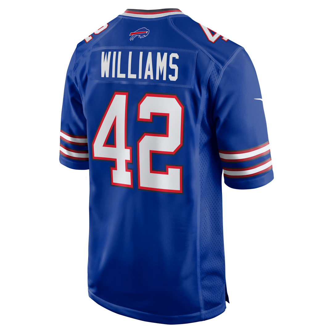 Dorian Williams Buffalo Bills Nike Home Game Jersey - Royal Official NFL Team Apparel Football Fan Gear