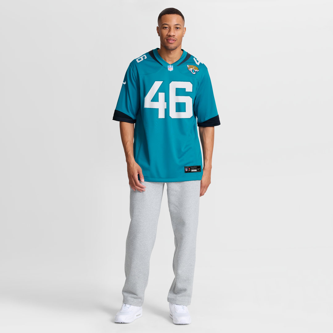 Ross Matiscik Jacksonville Jaguars Nike Game Jersey - Teal Official NFL Team Apparel Football Fan Gear
