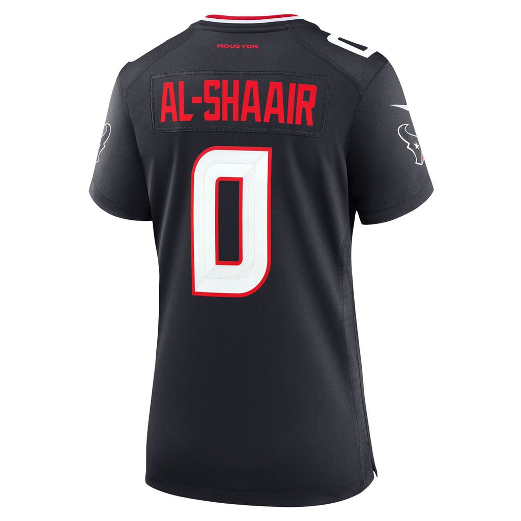 Azeez Al-Shaair Houston Texans Nike Women's Team Game Jersey - Navy Official NFL Team Apparel Football Fan Gear