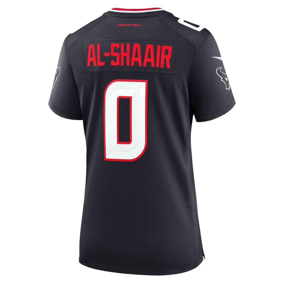 Azeez Al-Shaair Houston Texans Nike Women's Team Game Jersey - Navy Official NFL Team Apparel Football Fan Gear