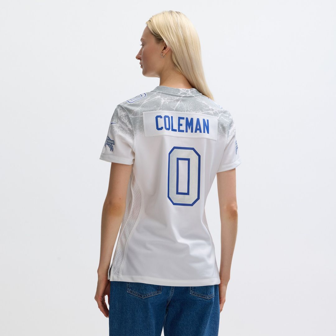 Keon Coleman Buffalo Bills Nike Women's 2025 Rivalries Collection Game Jersey - White Official NFL Team Apparel Football Fan Gear