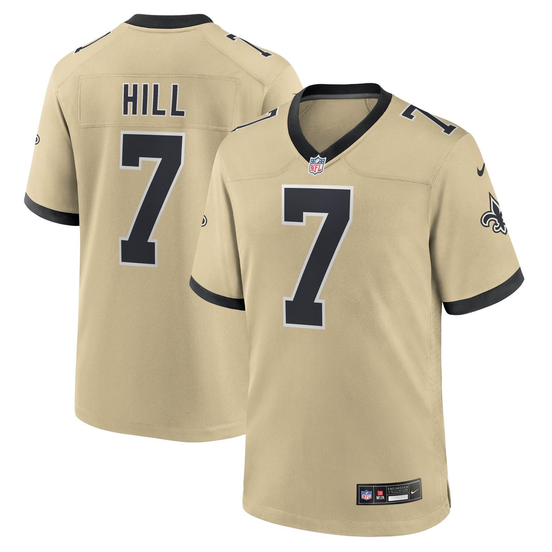 Taysom Hill New Orleans Saints Nike Game Jersey - Black Official NFL Team Apparel Football Fan Gear
