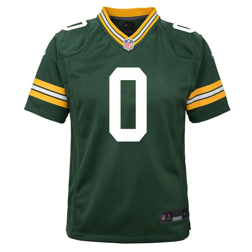 Matthew Golden Green Bay Packers Nike Youth Team Game Jersey - Green Official NFL Team Apparel Football Fan Gear
