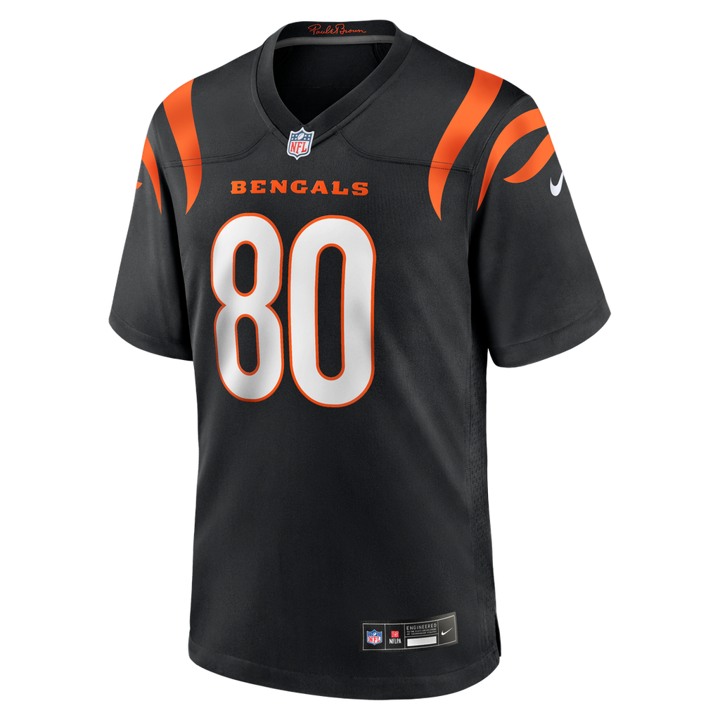 Andrei Iosivas Cincinnati Bengals Nike Team Game Jersey - Black Official NFL Team Apparel Football Fan Gear