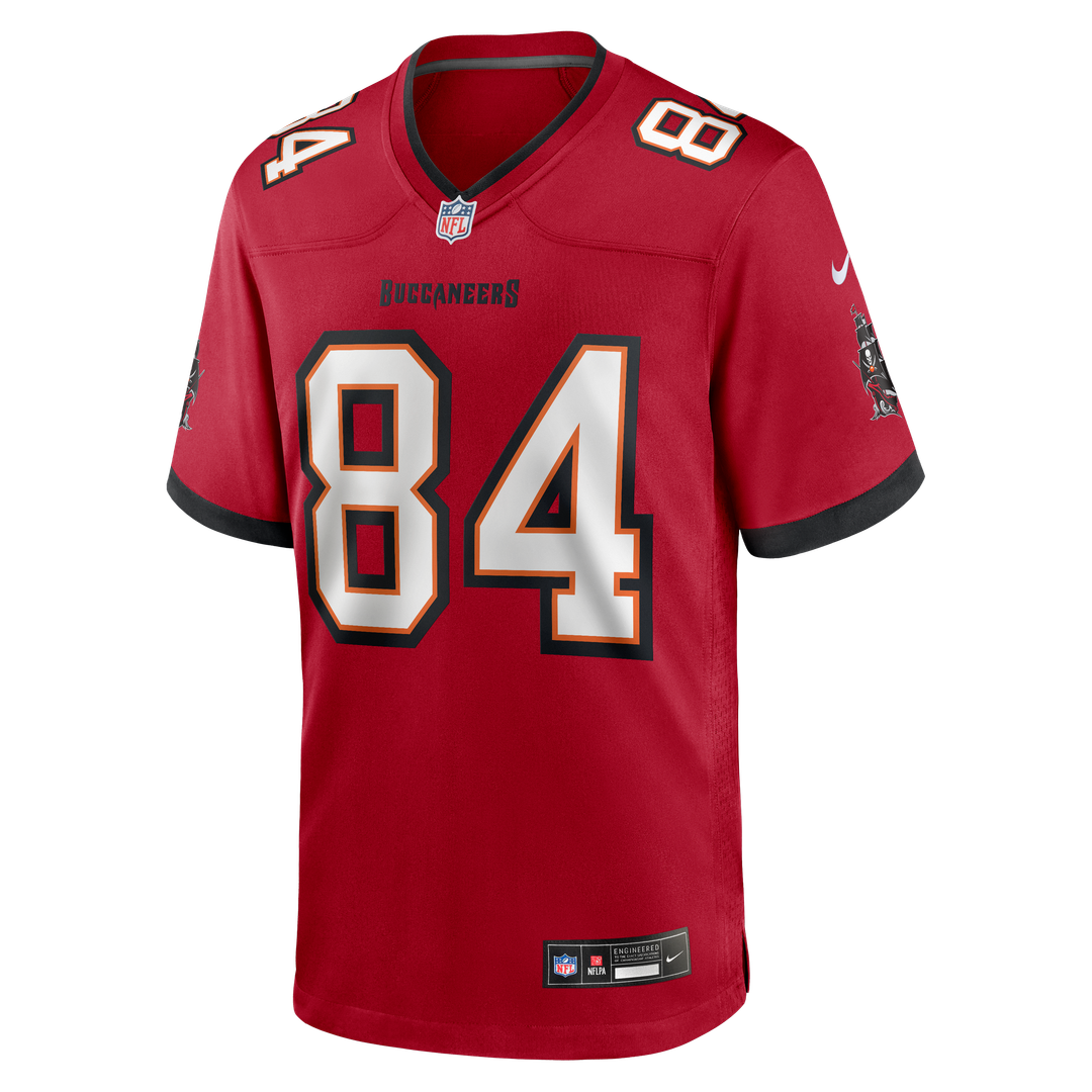 Bauer Sharp Tampa Bay Buccaneers Nike Team Game Jersey - Red Official NFL Team Apparel Football Fan Gear