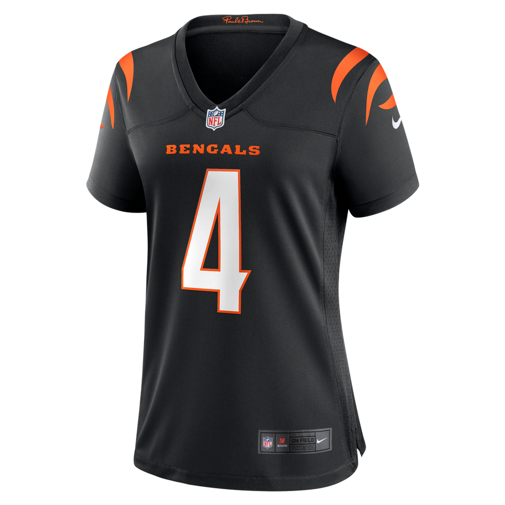 Sean Clifford Cincinnati Bengals Nike Women's Team Game Jersey - Black Official NFL Team Apparel Football Fan Gear