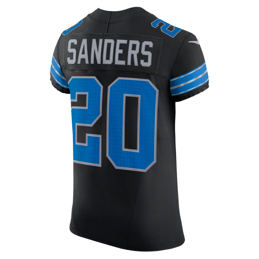 Barry Sanders Detroit Lions Nike Vapor F.U.S.E. Elite Jersey - Blue Official NFL Team Apparel Football Fan Gear