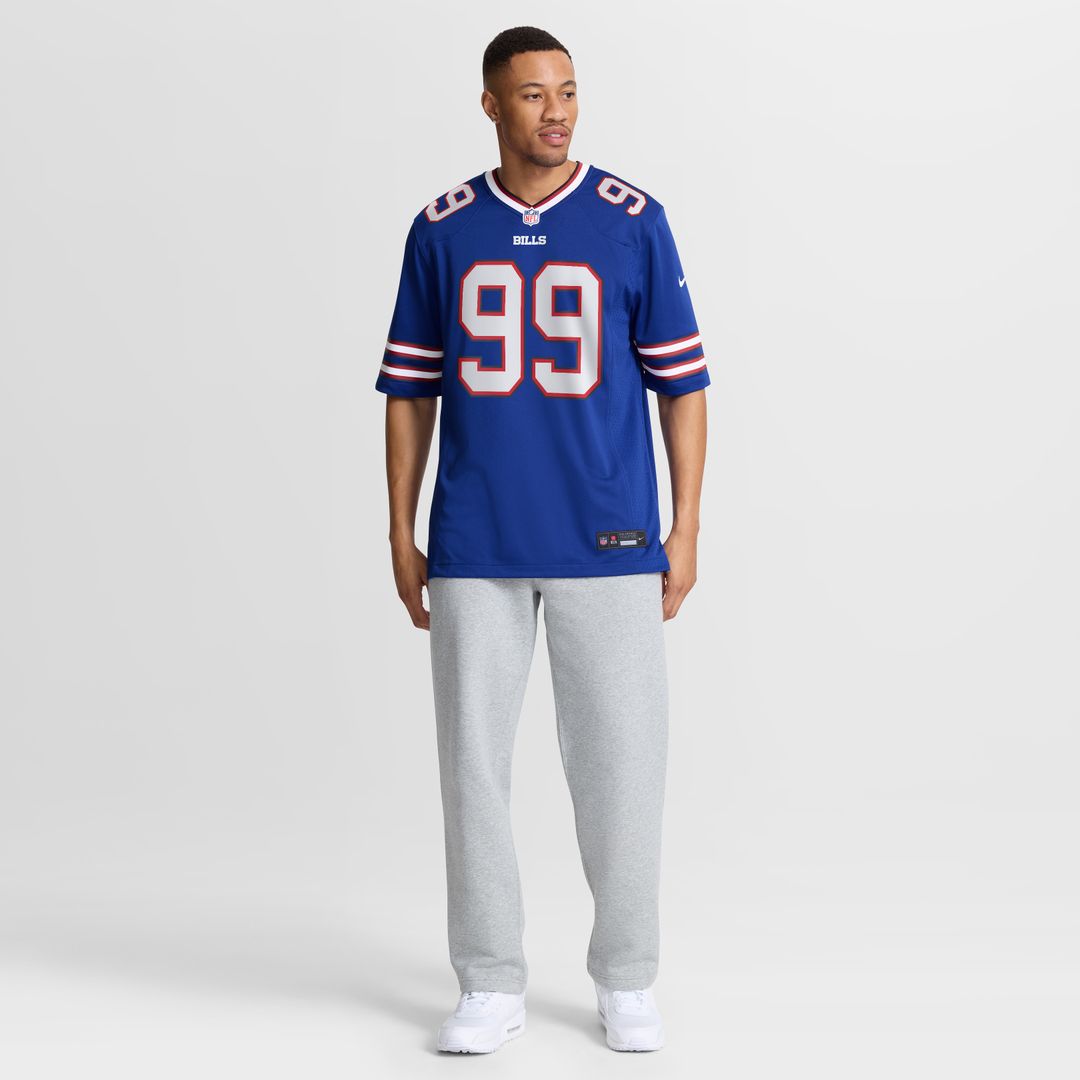 Larry Ogunjobi Buffalo Bills Nike Team Game Jersey - Royal Official NFL Team Apparel Football Fan Gear