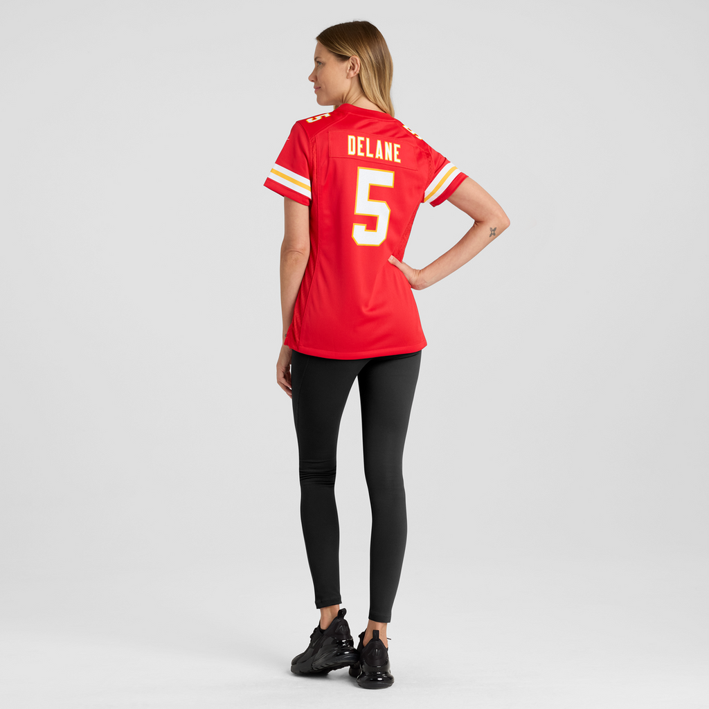 Mansoor Delane Kansas City Chiefs Nike Women's Game Jersey - Red Official NFL Team Apparel Football Fan Gear