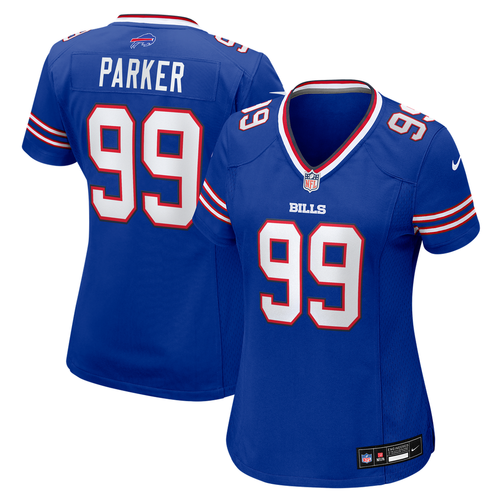 T.J. Parker Buffalo Bills Nike Women's Team Game Jersey - Royal Official NFL Team Apparel Football Fan Gear
