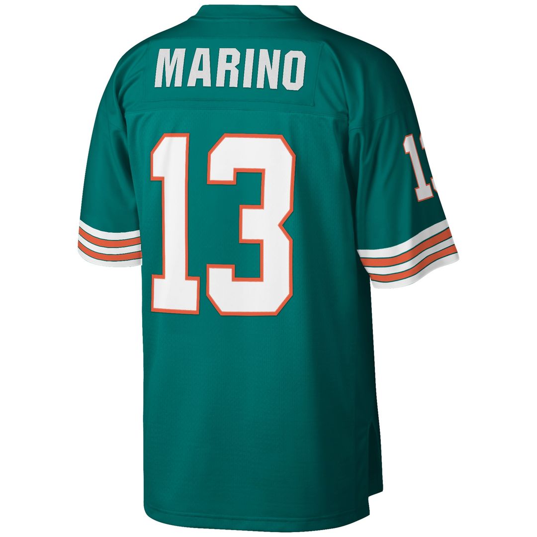 Dan Marino Miami Dolphins Mitchell & Ness Big & Tall 1984 Retired Player Replica Jersey - White Official NFL Team Apparel Football Fan Gear