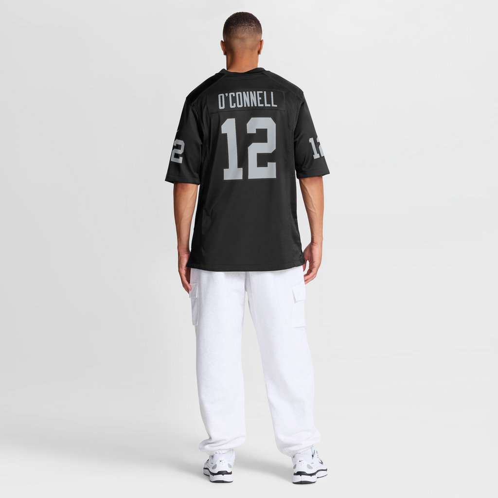 Aidan O'Connell Las Vegas Raiders Nike Team Game Jersey - Black Official NFL Team Apparel Football Fan Gear